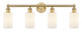 Bathroom Fixtures Four Lights by Innovations ( 405 | 616-4W-BB-G801 Edison ) 