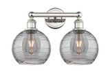 Bathroom Fixtures Two Lights by Innovations ( 405 | 616-2W-PN-G1213-8SM Edison ) 
