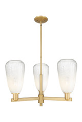 Mid. Chandeliers Glass Up by Innovations ( 405 | 716-3CR-BB-G480-6OP Arcadia ) 