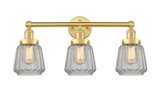 Bathroom Fixtures Three Lights by Innovations ( 405 | 616-3W-SG-G142 Edison ) 