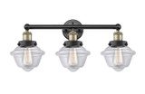 Bathroom Fixtures Three Lights by Innovations ( 405 | 616-3W-BAB-G532 Edison ) 