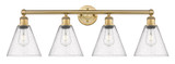 Bathroom Fixtures Four Lights by Innovations ( 405 | 616-4W-BB-GBC-84 Edison ) 