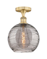 Semi-Flush Mts. Glass Down by Innovations ( 405 | 616-1F-BB-G1213-10SM Edison ) 