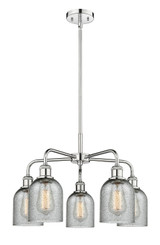 Mid. Chandeliers Glass Down by Innovations ( 405 | 516-5CR-PC-G257 Ballston ) 