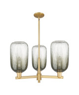 Mid. Chandeliers Glass Up by Innovations ( 405 | 716-3CR-BB-G482-7SL Arcadia ) 