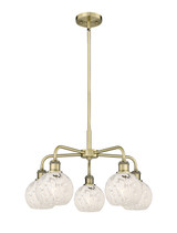 Mid. Chandeliers Glass Down by Innovations ( 405 | 516-5CR-AB-G1216-6WM Ballston ) 