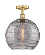 Semi-Flush Mts. Glass Down by Innovations ( 405 | 616-1F-BB-G1213-14SM Edison ) 