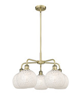 Mid. Chandeliers Glass Down by Innovations ( 405 | 516-5CR-AB-G1216-8WM Ballston ) 