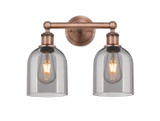 Bathroom Fixtures Two Lights by Innovations ( 405 | 616-2W-AC-G558-6SM Edison ) 