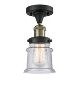 Semi-Flush Mts. Glass Down by Innovations ( 405 | 517-1CH-BAB-G184S Franklin Restoration ) 