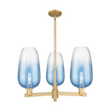 Mid. Chandeliers Glass Up by Innovations ( 405 | 716-3CR-BB-G484-7SB Arcadia ) 