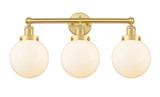 Bathroom Fixtures Three Lights by Innovations ( 405 | 616-3W-SG-G201-8 Edison ) 