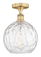Semi-Flush Mts. Glass Down by Innovations ( 405 | 616-1F-BB-G1215-10 Edison ) 