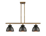 Linear/Island 3 Light Bar by Innovations ( 405 | 516-3I-BB-M14-BK Ballston ) 