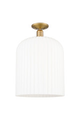 Semi-Flush Mts. Glass Down by Innovations ( 405 | 716-1C-BB-G559-12GWH Arcadia ) 