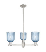 Mid. Chandeliers Glass Up by Innovations ( 405 | 716-3CR-SN-G559-5BL Arcadia ) 