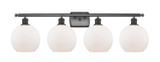 Bathroom Fixtures Four Lights by Innovations ( 405 | 516-4W-OB-G121-8 Ballston ) 