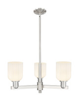 Mid. Chandeliers Glass Up by Innovations ( 405 | 716-3CR-SN-G559-5GWH Arcadia ) 
