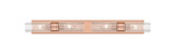 Bathroom Fixtures Cylindrical / Linear by Innovations ( 405 | 617S-4W-AC-G617-8SCL Downtown Urban ) 