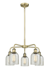 Mid. Chandeliers Glass Down by Innovations ( 405 | 516-5CR-AB-G259 Ballston ) 