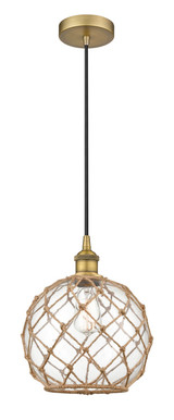 Mini Pendants Glass Down by Innovations ( 405 | 616-1P-BB-G122-10RB Edison ) 