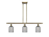 Linear/Island 3 Light Bar by Innovations ( 405 | 516-3I-AB-G559-5SM Ballston ) 