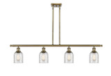 Linear/Island 4 Light + by Innovations ( 405 | 516-4I-AB-G259-LED Ballston ) 