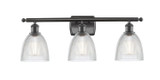Bathroom Fixtures Three Lights by Innovations ( 405 | 516-3W-OB-G382-LED Ballston ) 