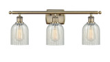 Bathroom Fixtures Three Lights by Innovations ( 405 | 516-3W-AB-G2511-LED Ballston ) 