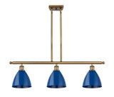 Linear/Island 3 Light Bar by Innovations ( 405 | 516-3I-BB-MBD-75-BL Ballston ) 