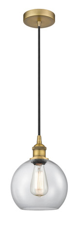Mini Pendants Glass Down by Innovations ( 405 | 616-1P-BB-G122-8 Edison ) 