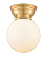 Flush Mounts Glass Down by Innovations ( 405 | 623-1F-SG-G201-8-LED Franklin Restoration ) 