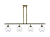 Linear/Island 4 Light + by Innovations ( 405 | 516-4I-AB-G362-LED Ballston ) 