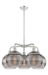 Mid. Chandeliers Glass Down by Innovations ( 405 | 516-5CR-PC-G556-10SM Ballston ) 