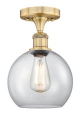Semi-Flush Mts. Glass Down by Innovations ( 405 | 616-1F-BB-G122-8 Edison ) 