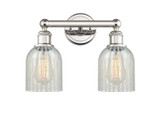 Bathroom Fixtures Two Lights by Innovations ( 405 | 616-2W-PN-G2511 Edison ) 