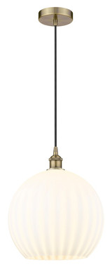 Pendants Sphere by Innovations ( 405 | 616-1P-AB-G1217-14WV Edison ) 