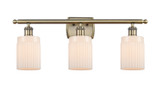 Bathroom Fixtures Three Lights by Innovations ( 405 | 516-3W-AB-G341-LED Ballston ) 