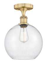 Semi-Flush Mts. Glass Down by Innovations ( 405 | 616-1F-BB-G124-10 Edison ) 