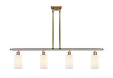 Linear/Island 4 Light + by Innovations ( 405 | 516-4I-BB-G801 Ballston ) 