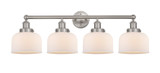 Bathroom Fixtures Four Lights by Innovations ( 405 | 616-4W-SN-G71 Edison ) 