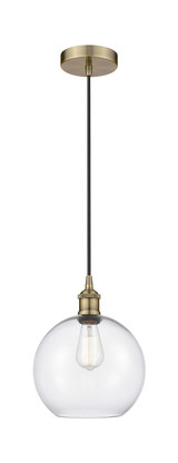 Mini Pendants Glass Down by Innovations ( 405 | 616-1P-AB-G122-10 Edison ) 