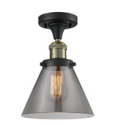 Semi-Flush Mts. Glass Down by Innovations ( 405 | 517-1CH-BAB-G43 Franklin Restoration ) 