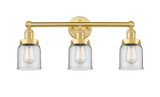 Bathroom Fixtures Three Lights by Innovations ( 405 | 616-3W-SG-G52 Edison ) 