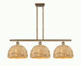 Linear/Island 3 Light Bar by Innovations ( 405 | 516-3I-BB-RBD-12-NAT Ballston ) 