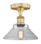 Semi-Flush Mts. Glass Down by Innovations ( 405 | 616-1F-BB-G132 Edison ) 