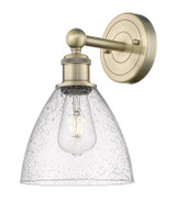 Sconces Single Glass by Innovations ( 405 | 616-1W-AB-GBD-754 Edison ) 