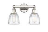 Bathroom Fixtures Two Lights by Innovations ( 405 | 616-2W-PN-G442 Edison ) 