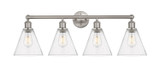 Bathroom Fixtures Four Lights by Innovations ( 405 | 616-4W-SN-GBC-84 Edison ) 