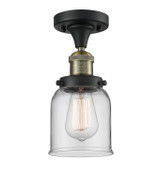 Semi-Flush Mts. Glass Down by Innovations ( 405 | 517-1CH-BAB-G52-LED Franklin Restoration ) 